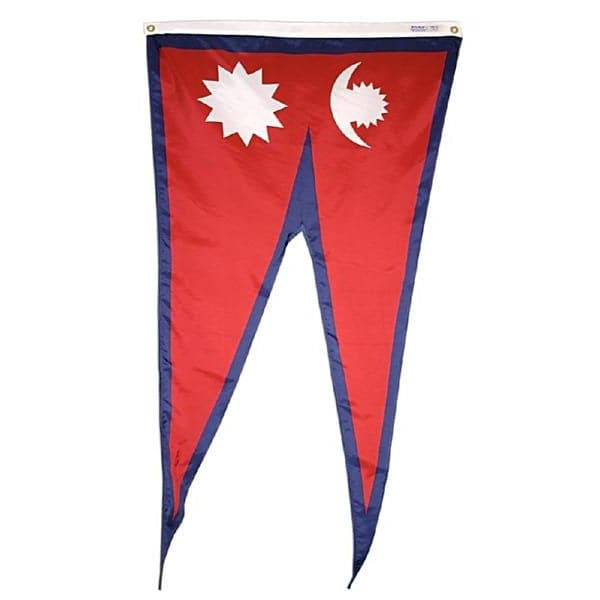 The national flag of Nepal for sale to buy online from Atlantic Flag and Pole