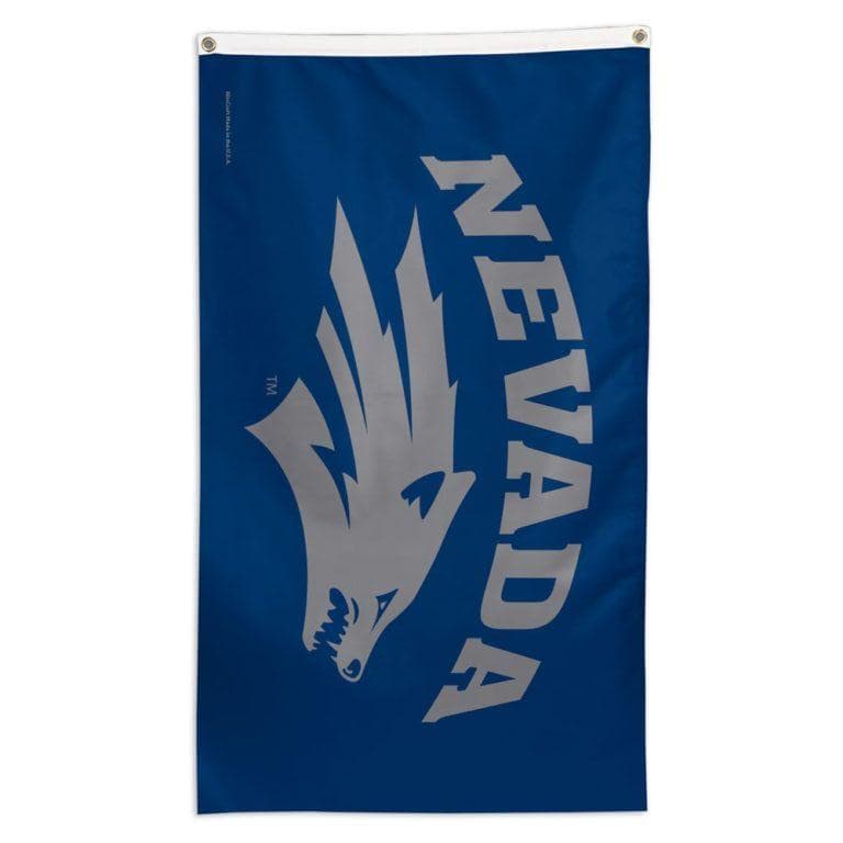 NCAA flag for flag pole Nevada Wolfpack team flag for sale