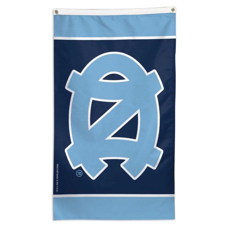 NCAA North Carolina Tarheels team flag for sale to fly on a flag pole