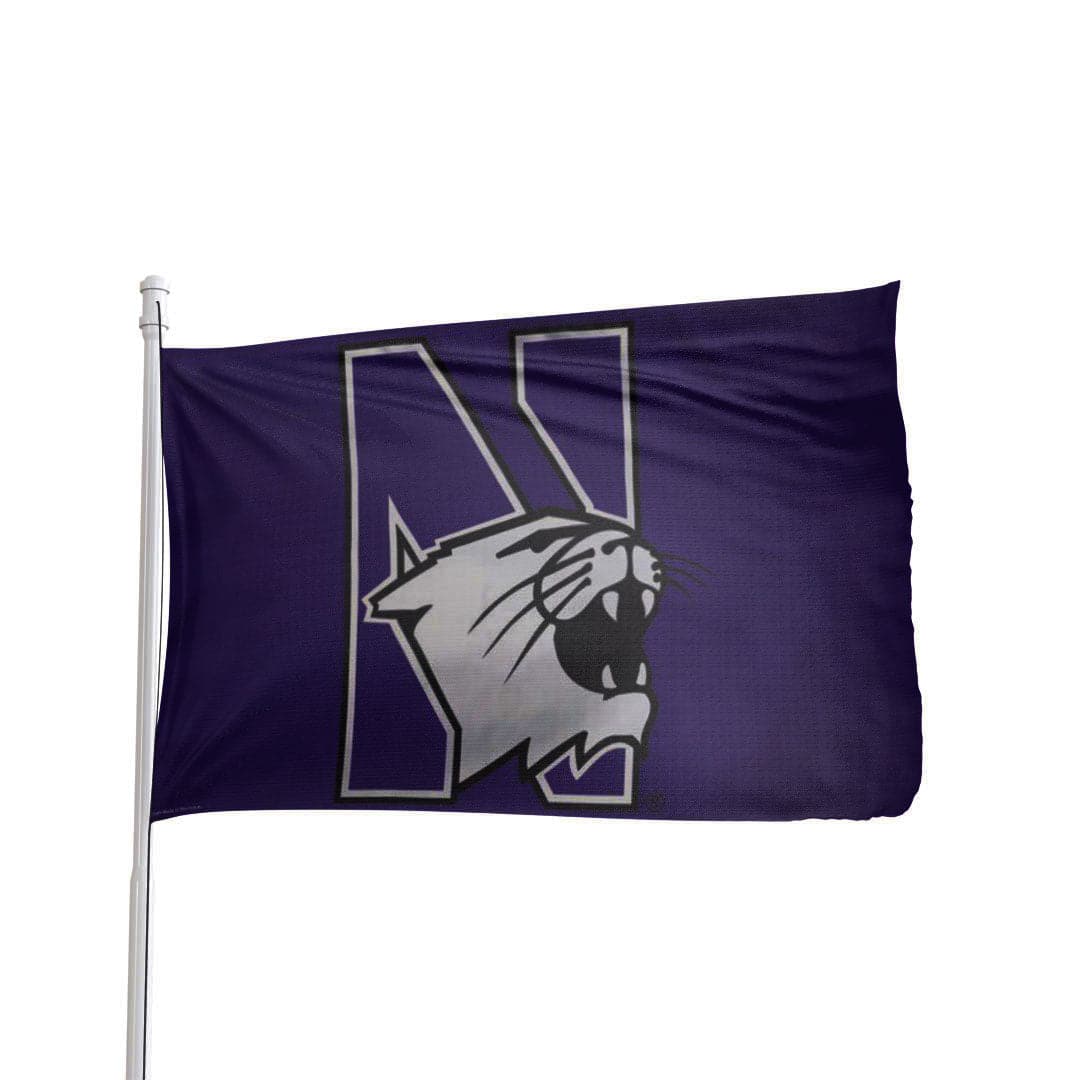 Northwestern Wildcats 3x5 Flag