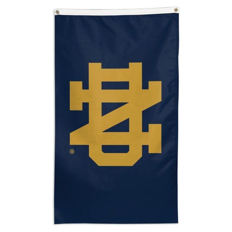NCAA team flag Notre Dame Fighting Irish for sale for flying on a telescoping flagpole