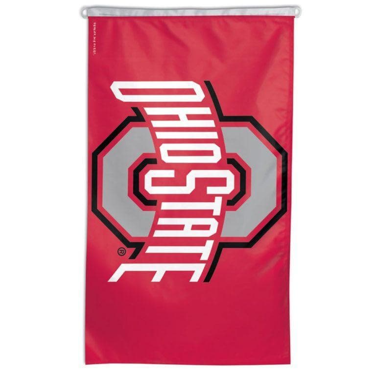 NCAA Ohio State Buckeyes team flag for flagpole for sale