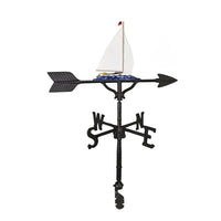 Thumbnail for Sailboat on the water sitting on a weathervane real looking