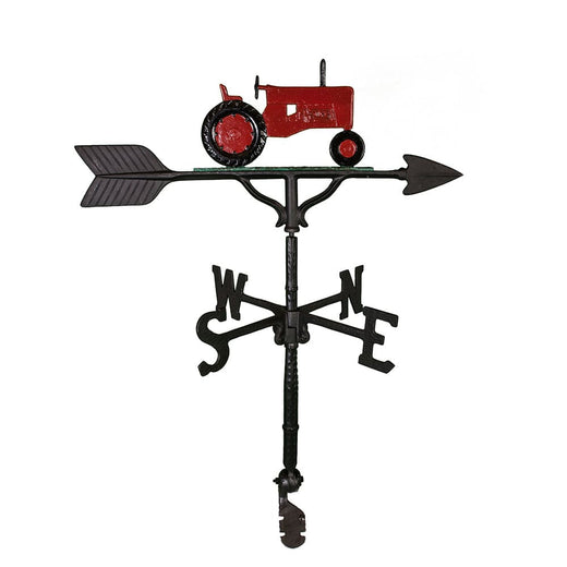 red tractor weathervane image