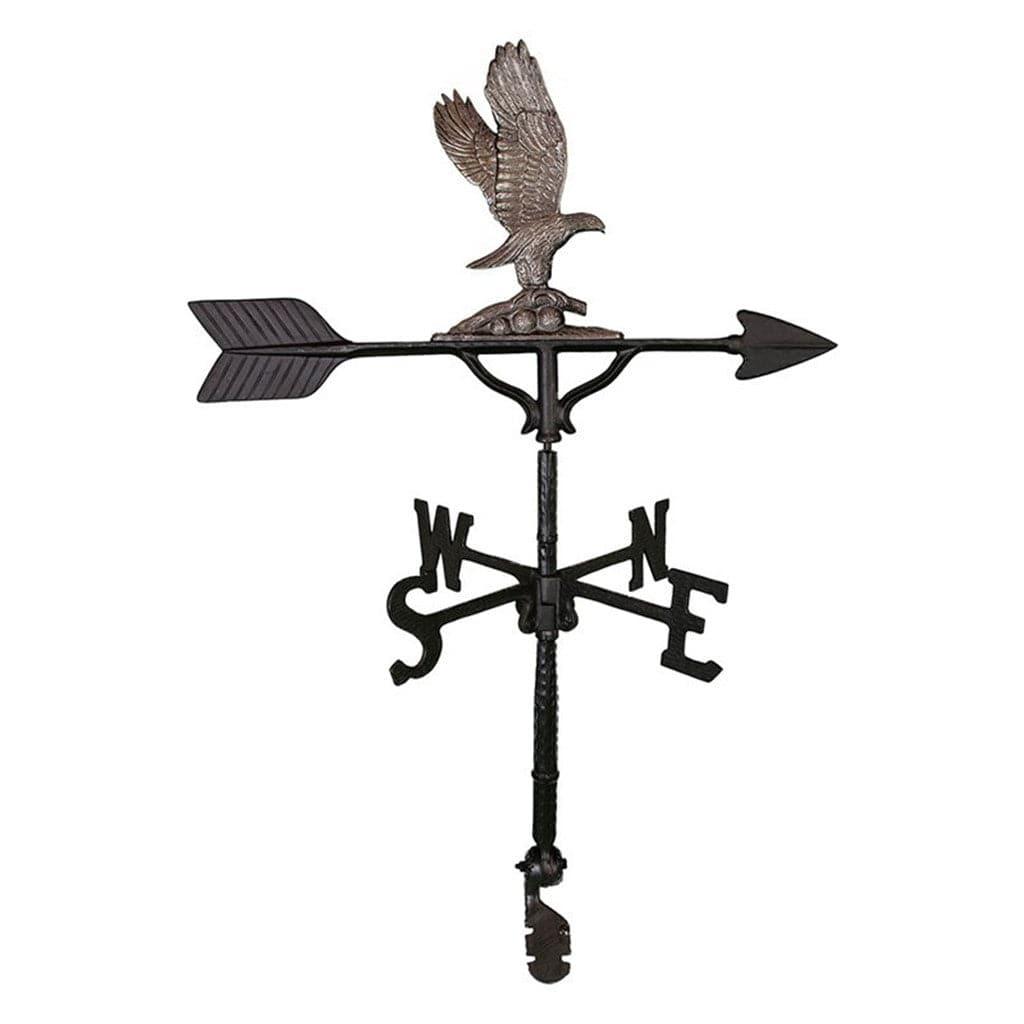 Swedish Iron Bald Eagle Weathervane decoration picture