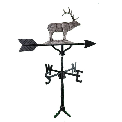 Silver Elk Decoration with Weathervane exclusive