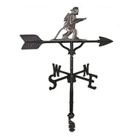 Thumbnail for Iron fire fighter decorative weathervane