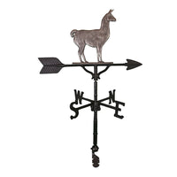 Thumbnail for Silver Llama decoration on top of a weathervane