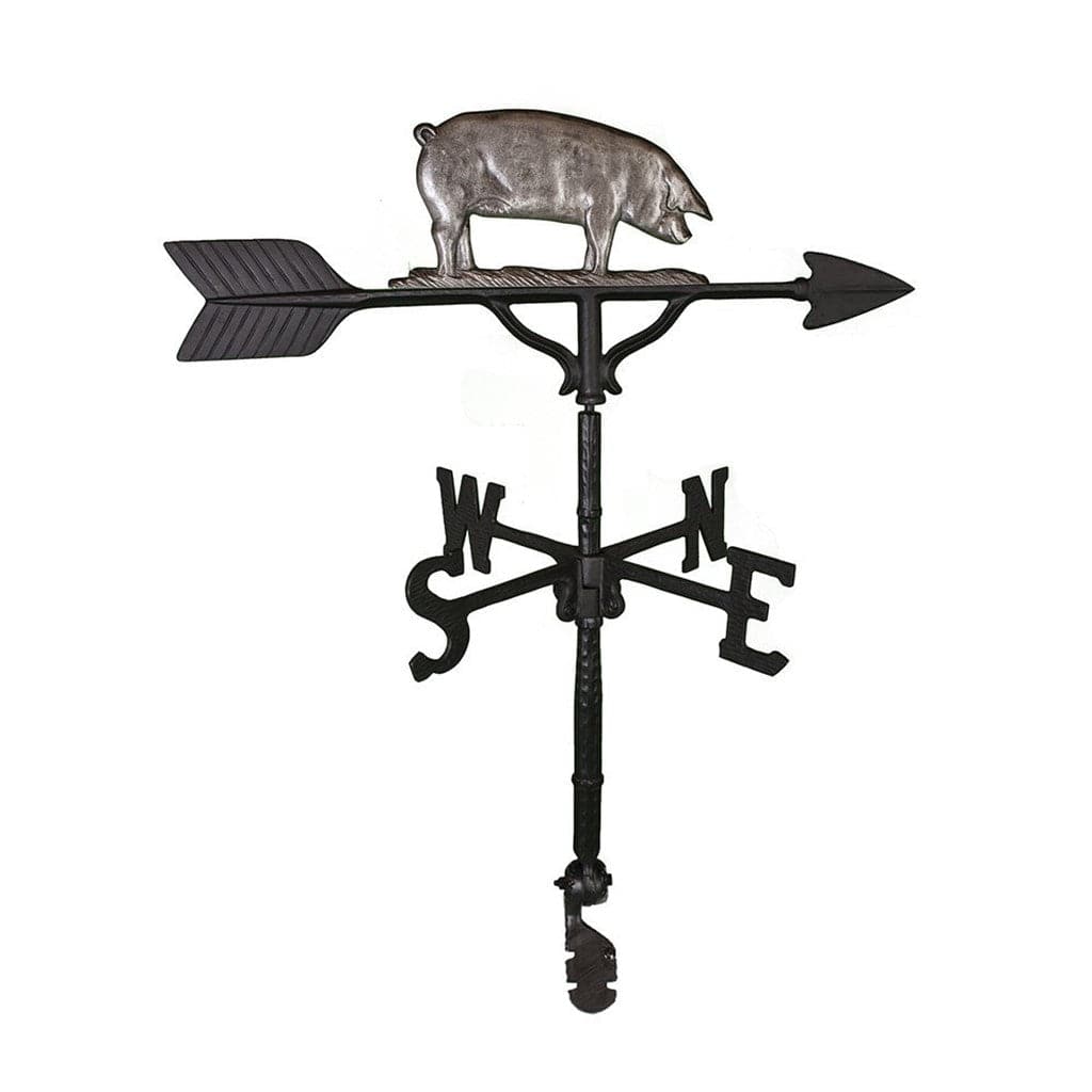Swedish iron pig decorative weathervane for sale image