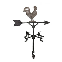 Thumbnail for Weathervane with swedish iron rooster decoration on top of it