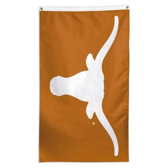 NCAA Texas Longhorns team flag for sale to hang on flagpole