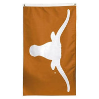 Thumbnail for NCAA Texas Longhorns team flag for sale to hang on flagpole