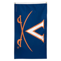 Thumbnail for NCAA Virginia Cavaliers team flag for sale to fly on a flagpole at home