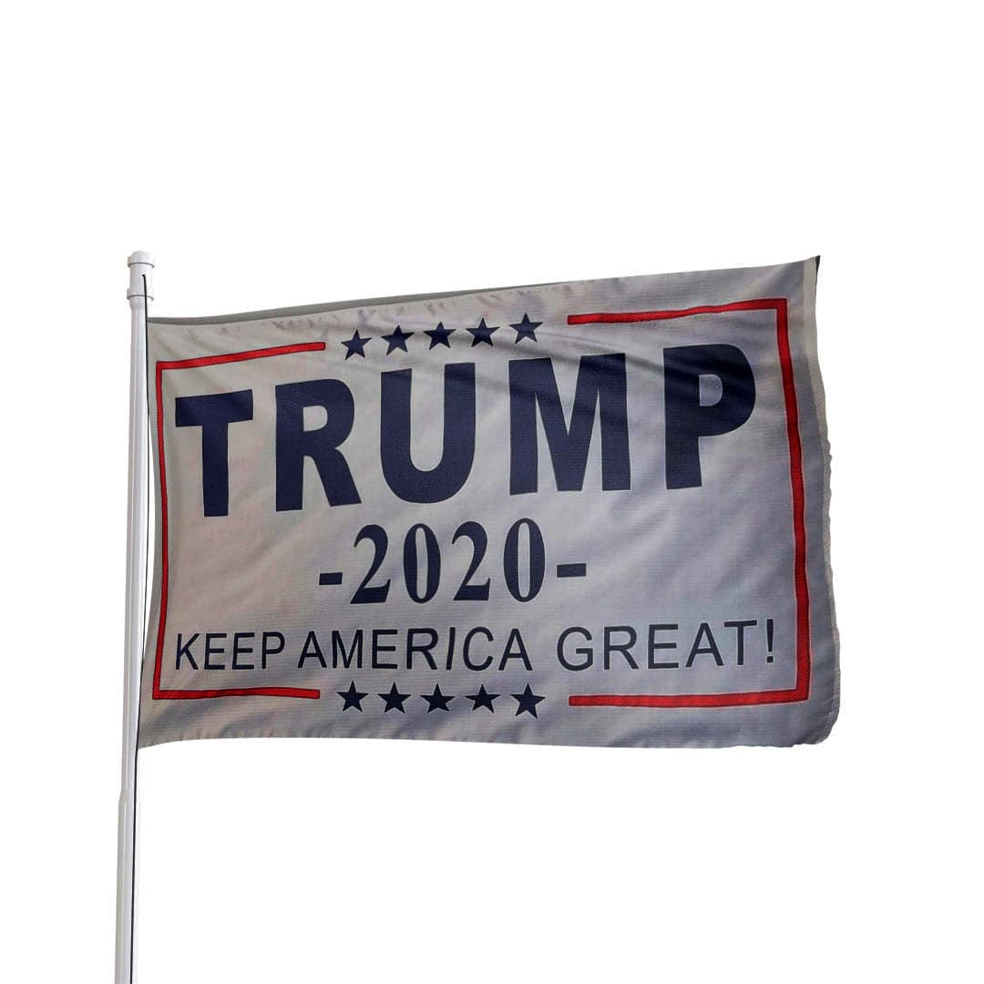 Trump 2020 Keep America Great Flag 3' x 5' Size HD USA