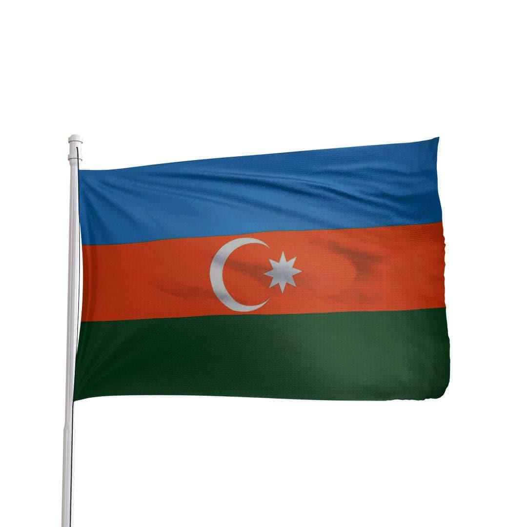 Azerbaijan Flag - Atlantic Flagpole