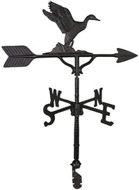 Thumbnail for duck hunting weathervane black colored duck image