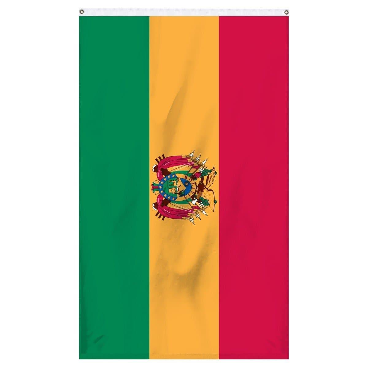 Bolivia international flag for sale to fly ontop of flag poles