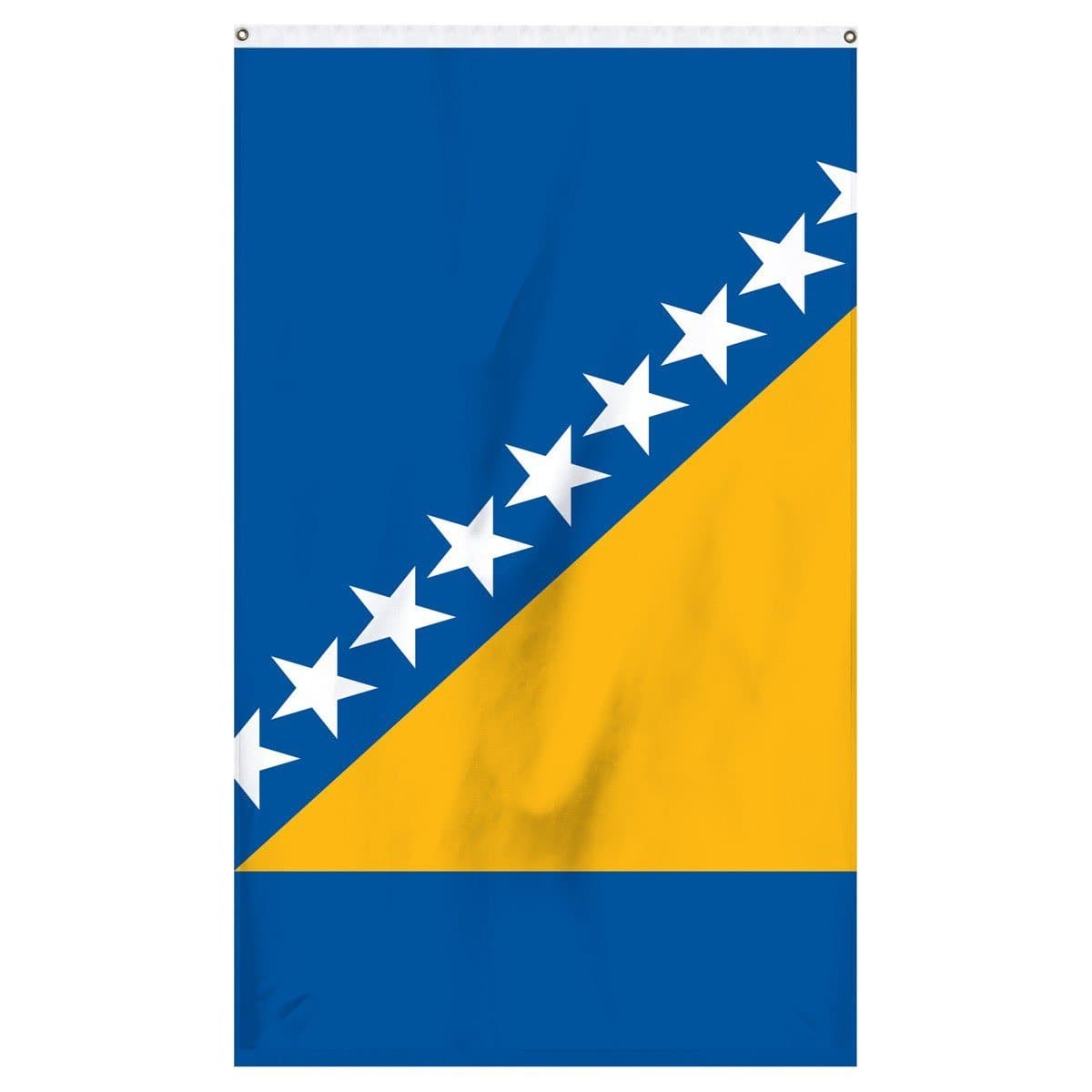 The national flag of Bosnia for sale
