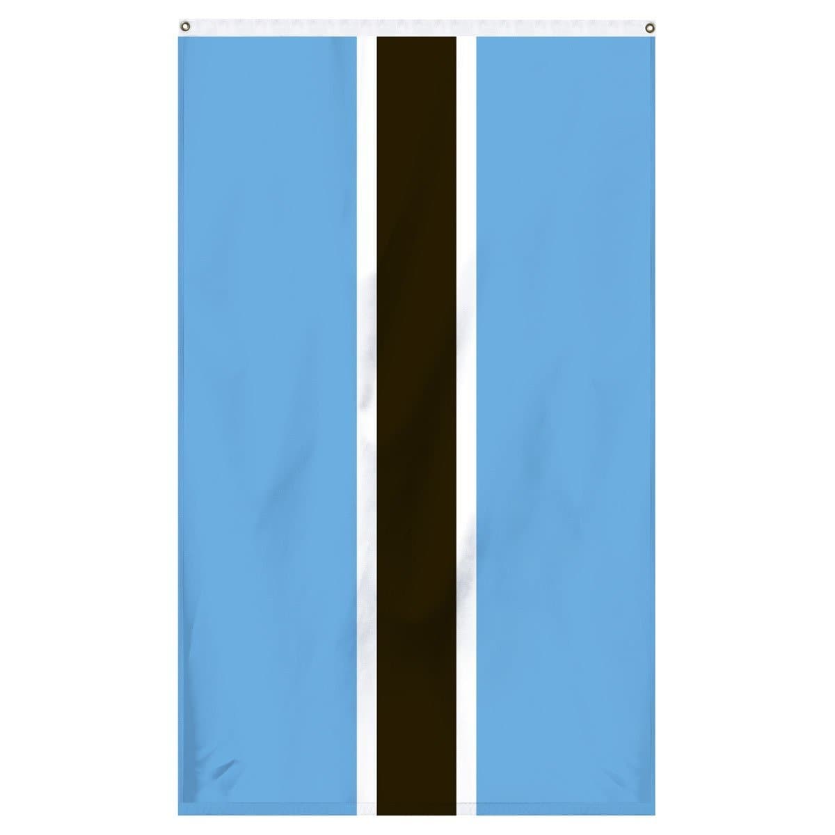 The national flag of Botswana for sale for flagpoles and parades