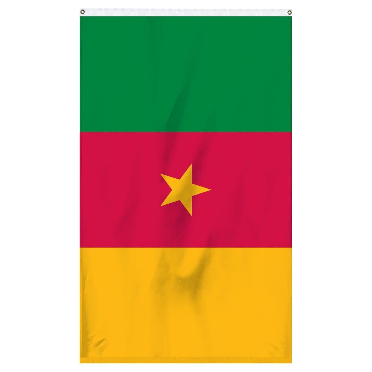 Cameroon international flag for sale to fly on flagpoles, parades, or for collectors