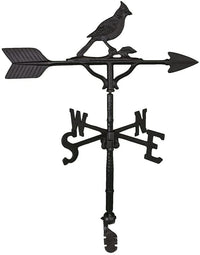 Thumbnail for black cardinal weathervane made in america
