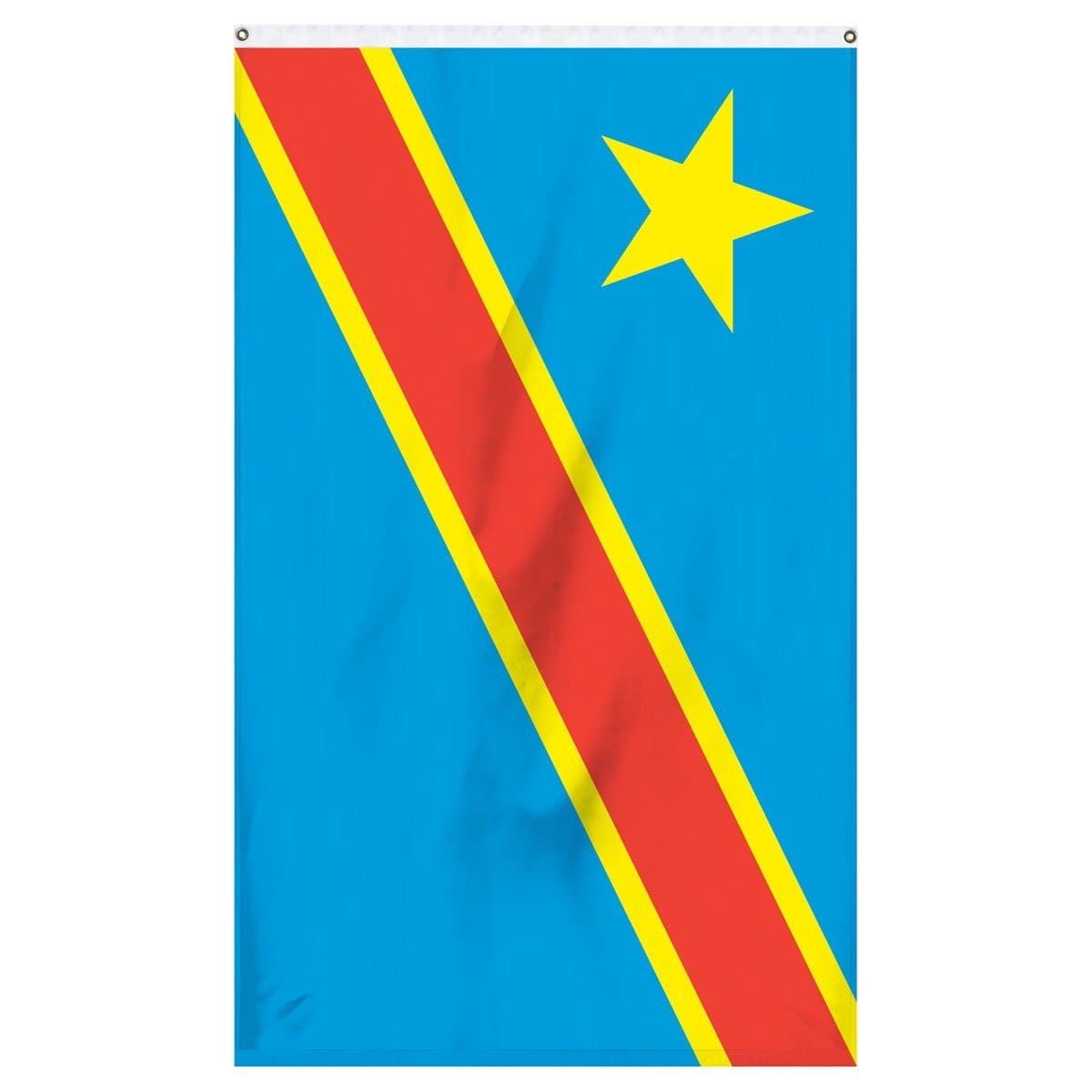 The Democratic Republic of Congo national flag for sale