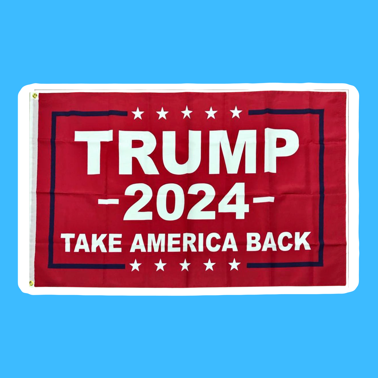 Trump 2024 Take America Back Flag 3' x 5' Size – Atlantic Flagpole
