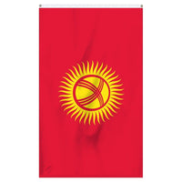 Thumbnail for The national flag of Kyrgystan for sale online from Atlantic Flag and Pole