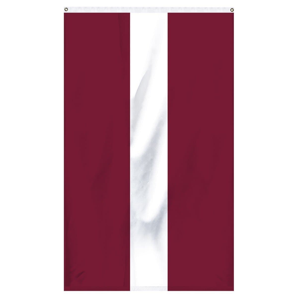 The national flag of Latvia for sale to buy online now from Atlantic Flag and Pole