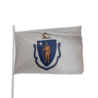 Thumbnail for Massachusetts State Flag