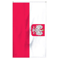 Thumbnail for Poland State flag with Eagle emblem for sale to buy online