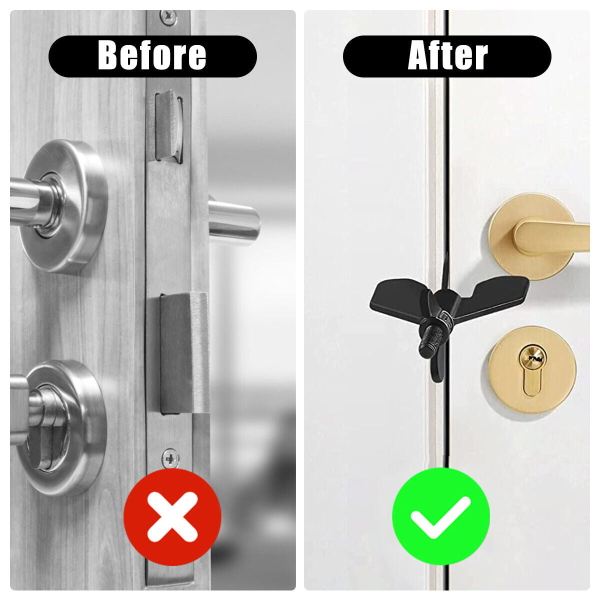 Security Door Locks Home, Anti-theft Door Handle