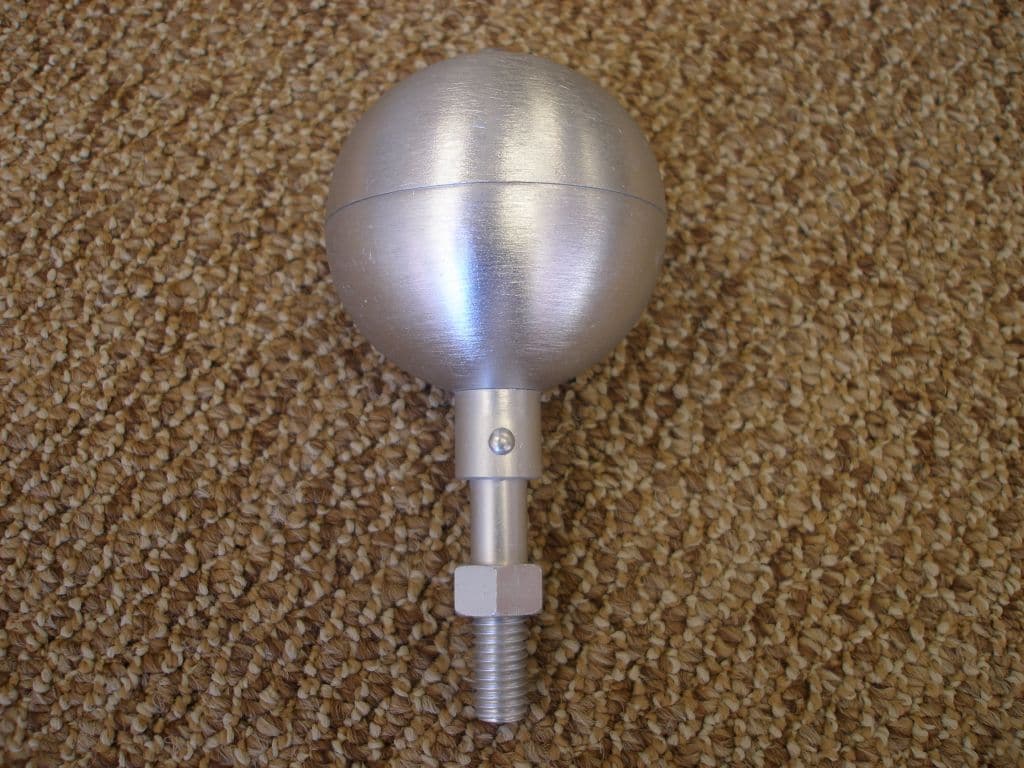 Silver Ball For Flagpole Topper Flagpole Ball Topper Silver