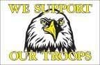 Support Our Troops 3X5 Flag Holiday Flag Specialty Support Our Troops