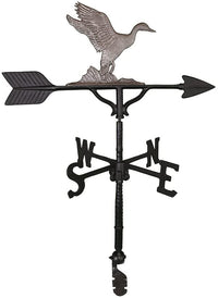 Thumbnail for duck hunting weathervane swedish iron colored duck image