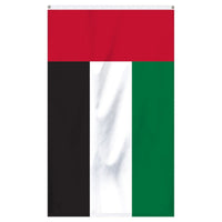 Thumbnail for United Arab Emirates National Flag for sale to buy online from Atlantic Flagpole. Green, red, white, and black country flag.